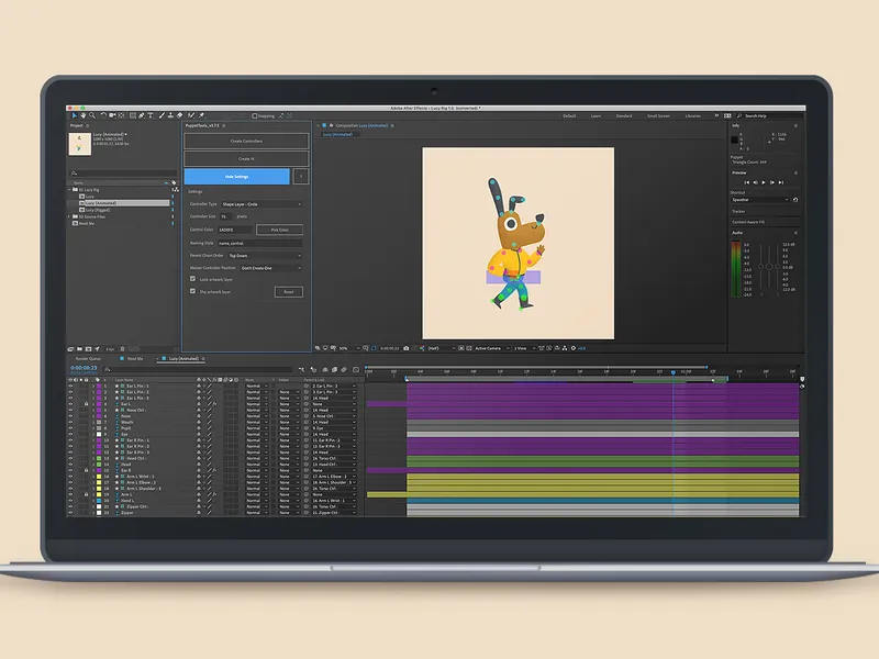 PuppetTools 3 After Effects plugin preview